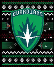 Guardians Of The Galaxy Badge Pattern Christmas Women's Christmas Jumper - Black - L - Black