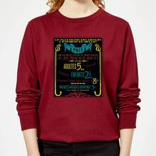 Fantastic Beasts Les Plus Grand Des Cirques Women's Sweatshirt - Burgundy - XS - Burgundy