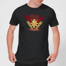 Captain Marvel Protector Of The Skies Men's T-Shirt - Black - S - Black