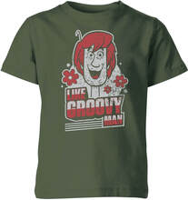 Scooby Doo Like, Groovy Man Kids' T-Shirt - Forest Green - 3-4 Years - Forest Green