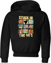 Cartoon Network Stuck In The 90s Kids' Hoodie - Black - 5-6 Years