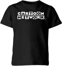 Cartoon Network Logo Kids' T-Shirt - Black - 3-4 Years
