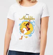 Disney Aladdin Rope Swing Women's T-Shirt - White - S - White