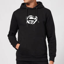 Justice League Graffiti Superman Hoodie - Black - XXL