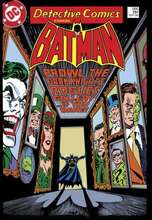Batman The Dark Knight's Rogues Gallery Cover Sweatshirt - Black - L