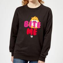 Hamsta Bite Me Women's Sweatshirt - Black - 5XL - Black