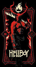 Hellboy Right Hand Of Doom Men's T-Shirt - Black - 5XL - Black