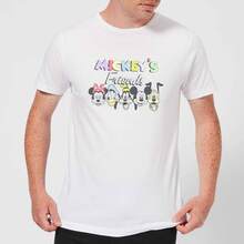 Disney Mickey's Friends Men's T-Shirt - White - S