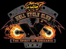 Marvel Ghost Rider Hell Cycle Club Women's Sweatshirt - Black - L - Black