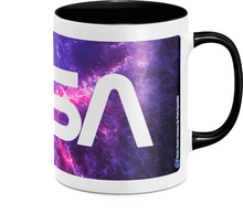 NASA Nebula Mug - White/Black
