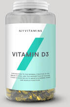 Vitamin D3 kapsler - 180softgeler - Non-Vegan