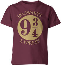 Harry Potter Platform Burgundy Kids' T-Shirt - 3-4 Years