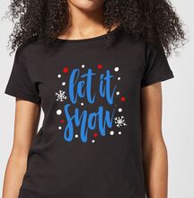 Let it Snow Women's T-Shirt - Black - 5XL - Black