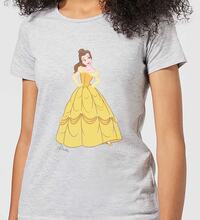 Disney Beauty And The Beast Princess Belle Classic Women's T-Shirt - Grey - M