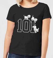 Disney 101 Dalmatians 101 Doggies Women's T-Shirt - Black - S