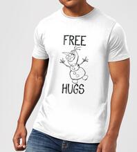 Disney Frozen Olaf Free Hugs Men's T-Shirt - White - S