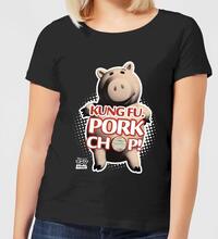 Toy Story Kung Fu Pork Chop Women's T-Shirt - Black - S - Black