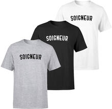 Soigneur Men's T-Shirt - S - Grey
