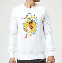 Disney Aladdin Rope Swing Sweatshirt - White - M - White