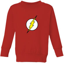 Justice League Flash Logo Kids' Sweatshirt - Red - 3-4 Years - Red