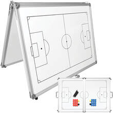 Whiteboard Foldbar Fodbold Taktiktavle - Kuffert Model