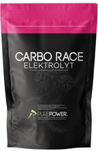 PurePower Carbo Race Hindbær Elektrolyt, 1 kg