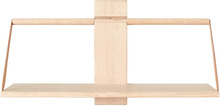 Andersen Furniture Wood Wall Shelf 60 x 25 x 32 cm Large Oak