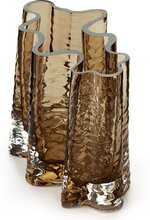 Cooee Design Gry Wide vase, 19 cm, cognac