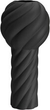 Cooee Design Twist Pillar vase 34 cm, svart