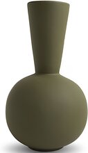 Cooee Design Trumpet vase, 30 cm, olive