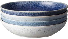 Denby Studio Blue Pastaskål 22 cm, 4-Pack