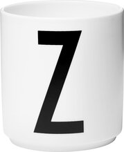 Design Letters Personlig porselenskrus hvit, Z