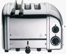 Dualit Classic Combi 2+1 skiver brødrister, rustfritt stål