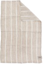 Ernst Kjøkkenhåndkle i lin 47x70 cm, natur/hvit