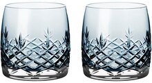Frederik Bagger Crispy Aqua Drikkeglass 2 stk, Sapphire