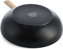 GreenPan Eco Smartshape wokpanne 28 cm, light wood