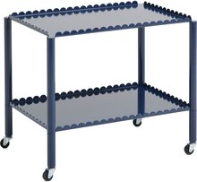 HAY Arcs Trolley Low vogn, steel blue