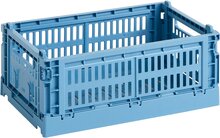 HAY Color Crate oppbevaringsboks, liten, sky blue