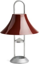 HAY Mousqueton Portable bordlampe, red