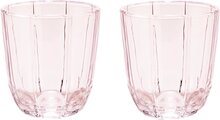 Holmegaard Lily vannglass 32 cl 2 stk, cherry blossom