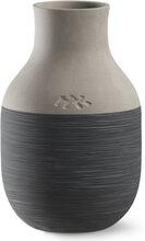 Kähler Omaggio Circulare vase 12,5 cm, antrasittgrå