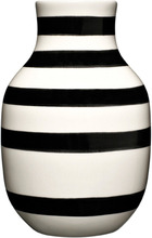 Kähler Omaggio Vase 125 mm Svart