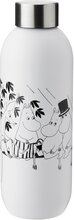 Stelton Keep Cool Moomin Drikkeflaske 0,75 L, soft white