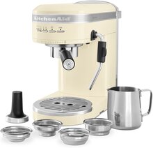 KitchenAid Artisan 5KES6503 espressomaskin, almond cream