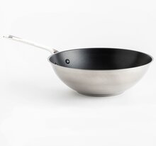 KitchenAid Wok 28 cm, rustfritt stål