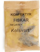 Kolsvart Søt + sur sitron, 120 g
