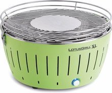LotusGrill XL Røykfri kullgrill Grønn