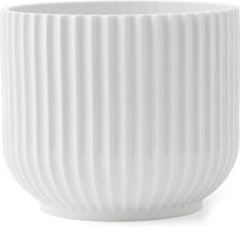 Lyngby Porcelæn Flowerpot, medium (H 13 x Ø 14,5 cm.)