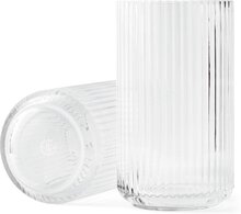 Lyngby Porcelæn Vase 25 cm Glass Clear