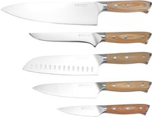 Mareld 5 kniver, Knivsett